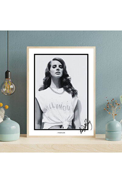 Pixaflair - Lana Del Rey - Born To Love - Tablo - Çerçevesiz Poster