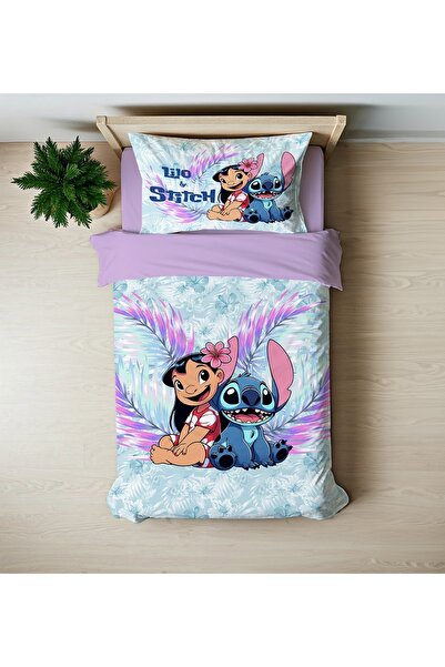 Home Lilo Stitch Themed Single Bedding Set