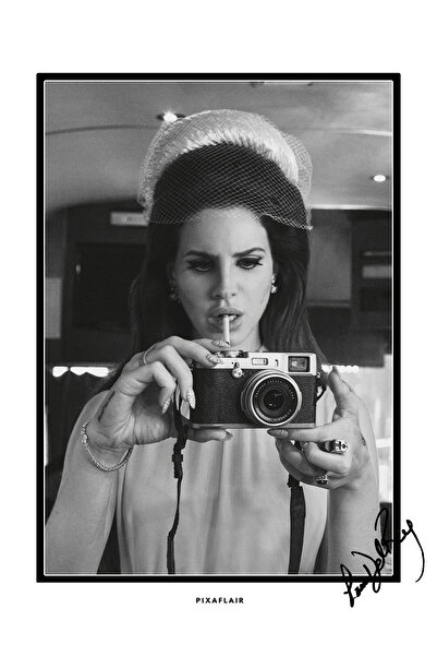 Pixaflair - Lana Del Rey - Romance - Tablo - Çereçevesiz Poster