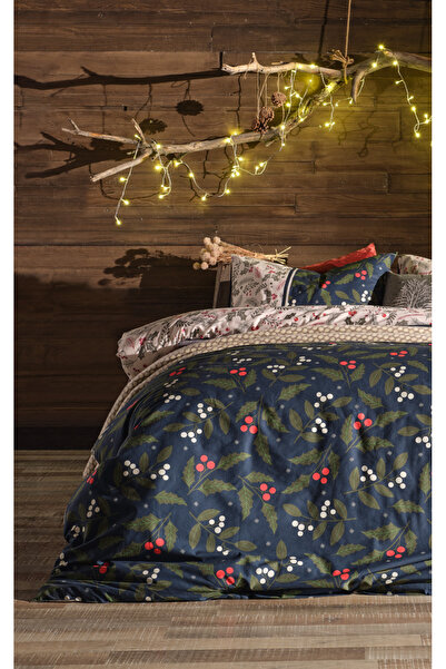 Doqu Home طقم غطاء لحاف كوكينا فردي باللون الأخضر - مهرجان