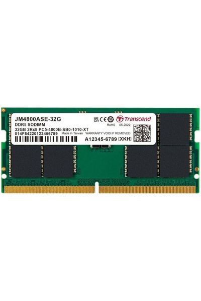 TREND Transcend 32Gb 4800Mhz Ddr5 Notebook Ram Jm4800Ase-32G