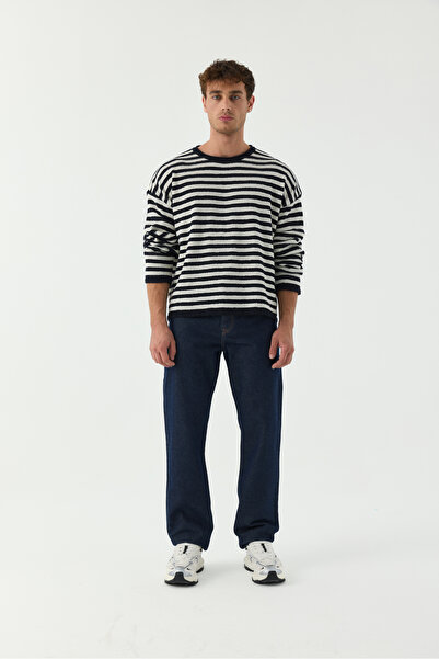 MINCHETTO Regular 7006-D371 Casual Men's Jeans Straight Rigit Regular Waist T...