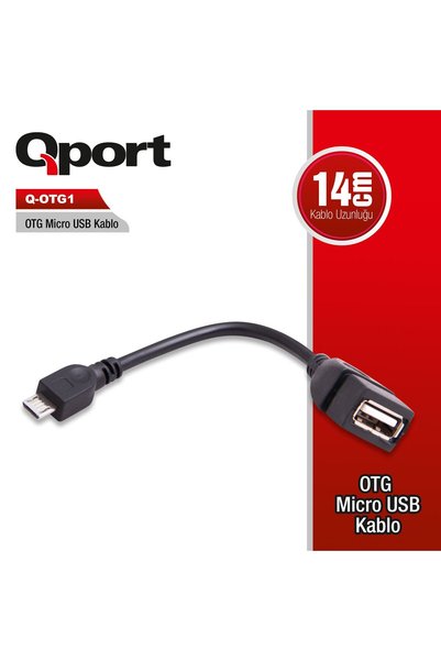 Universal Qport q-otg1 otg to micro usb converter adapter