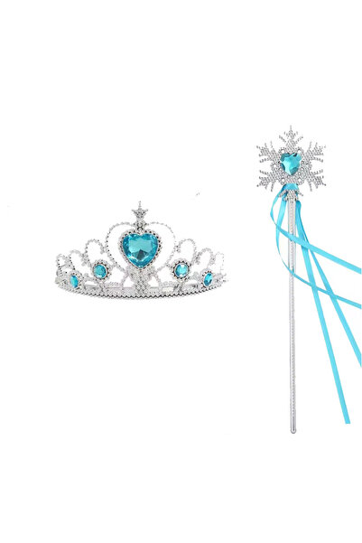 Partimarka Frozen Taç Asa Set Aksesuar