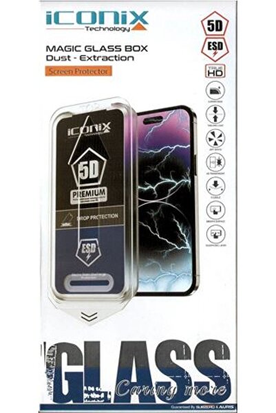 İCONİX آيفون 13/13 برو زجاج فاخر مقاوم للكسر
