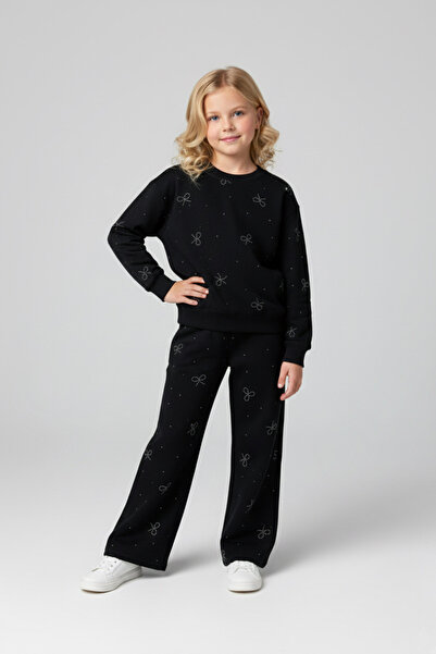 Melamour Kids Комплект спортен екип за момичета с камъни