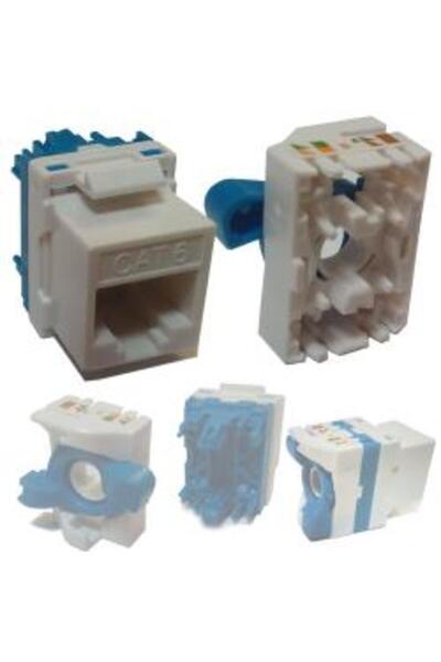 ODS 03C6180Lkjbut 180 Degree Converted Keystone Jack