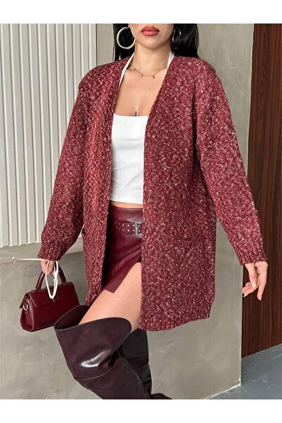 MU&ME BOUTİQUE Cardigan Knitwear with Double Pockets