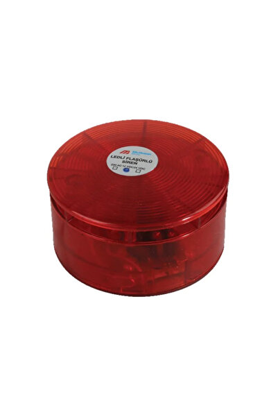 Mutlusan Ledli Flaşörlü Elektronik Siren 220 Volt