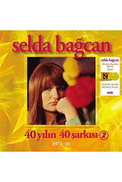Gereksiz Şeyler Selda Bağcan 40 Yılın 40 Şarkısı Vol:2 Plak (Renkli Plak)