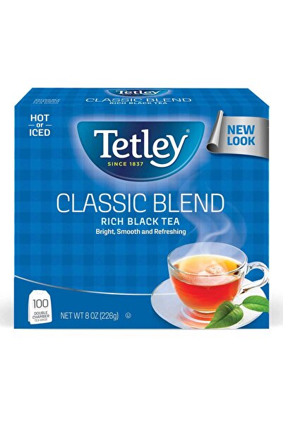 Tetley شاي أسود كلاسيكي، ١٠٠ كيس