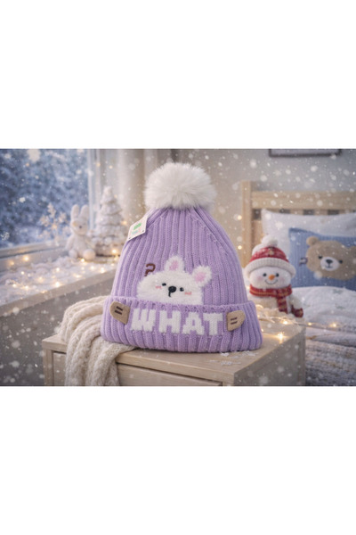 Monkabox Baby Kids Winter Fleece Beanie - Hat