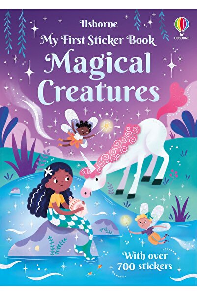 Usborne Το πρώτο μου βιβλίο με αυτοκόλλητα Μαγικά πλάσματα