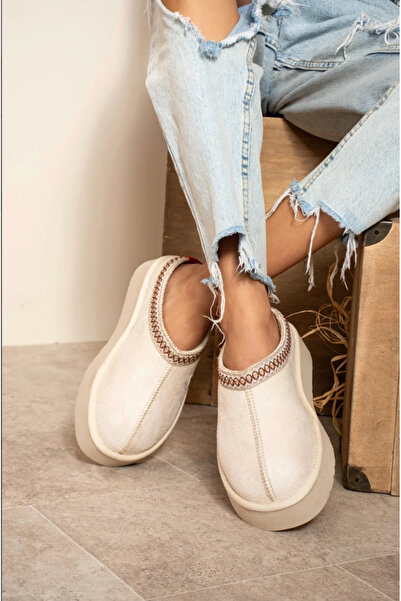 Zenom Gondola Boat Slippers with Furry Inside