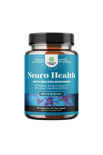Natures Craft Nootropic Brain for Memory and Focus Support - Mental Support &...