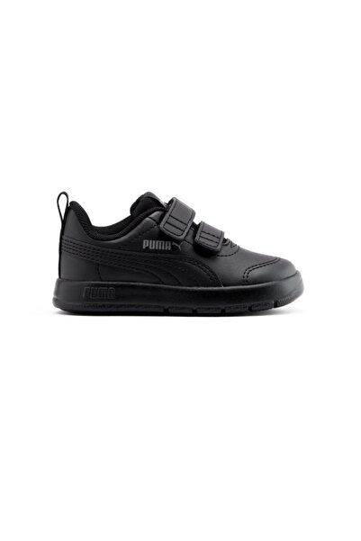 Puma Courtflex V3 Inf Children's Black Walking Shoes 31025201