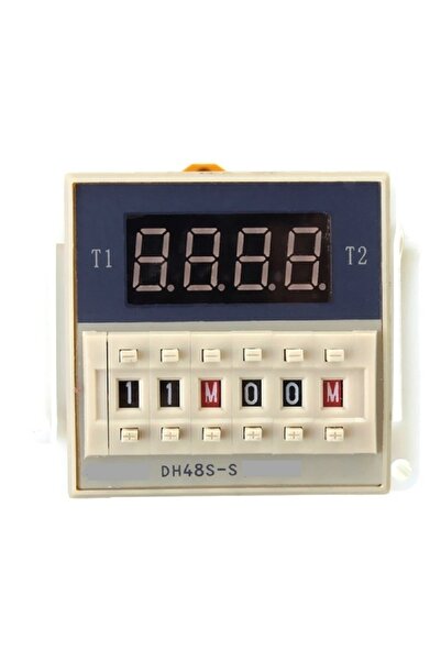 BMK ELECTRO ANKARA Sera Ve Kuluçka Makinası için DC 12V DH48S-S Dijital Zaman...