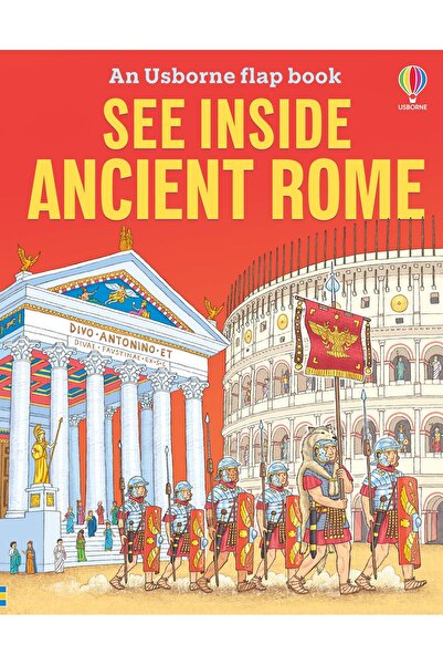 Usborne Δείτε την αρχαία Ρώμη από μέσα
