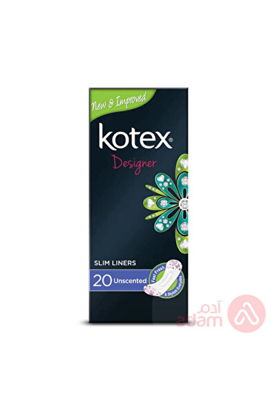 Kotex Women's Thin Unscented Pads | 20 Pieces