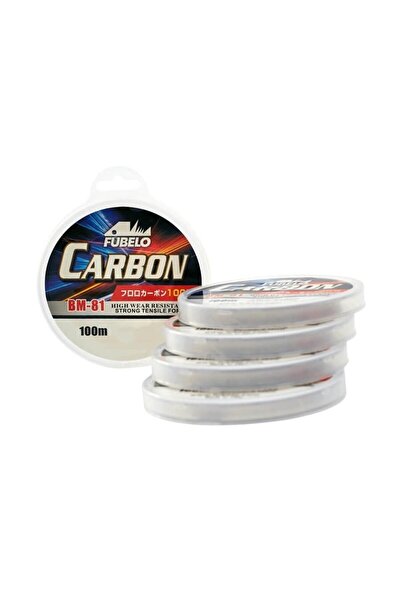 fubelo Fir Fluorocarbon 100 Metri Fir de Pescuit