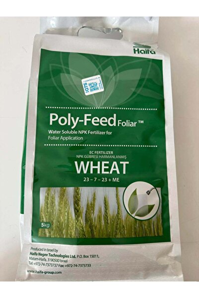 Haifa Poly Feed Wheat 23-7-23 Buğday İçin Yüksek Verim 5kg