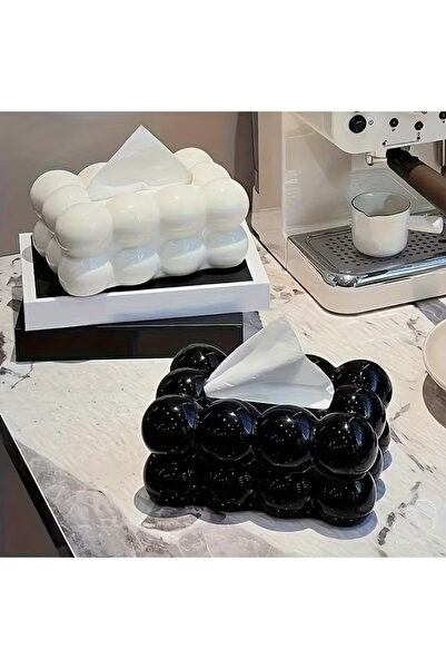 Bilmo Plastik Bulut Desenli Peçetelik