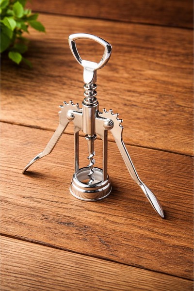 Jenisa Професионален практичен титанов тирбушон - отварачка за корк и капачки