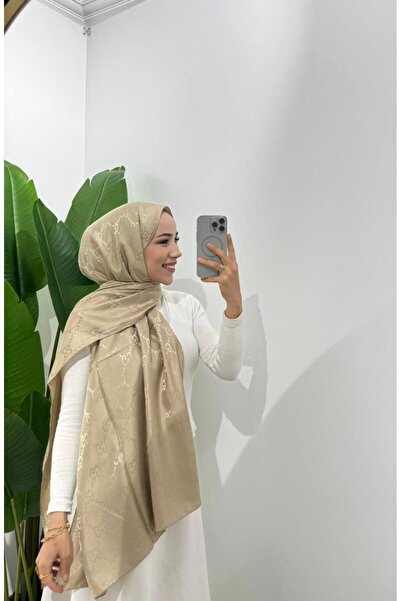 MODA İPEKSİ JAKAR G DESEN GOLD ŞAL
