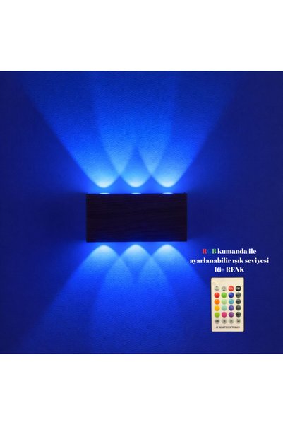 AEM AYDINLATMA Nes Şarjlı Aplik Rgb Duvara Yapıştırılabilir