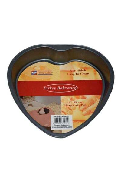 AVCI HOME MAKER HEART SHAPE CAKE PAN 28cm Black