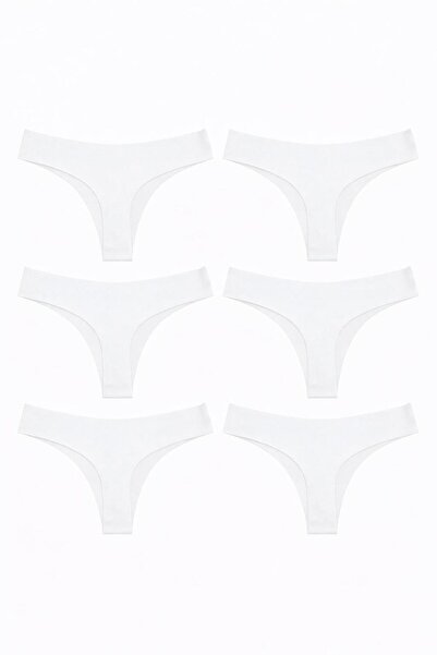 Adeniz Γυναικεία εσώρουχα στρινγκ με κοπή λέιζερ κανονικής μέσης, συσκευασία ...