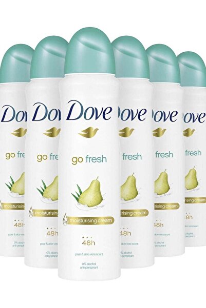 Black Dove Dove Go Fresh Pear & Aloe Vera Antiperspirant Deodorant Spray 6 x 250ml