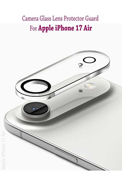 Generic واقي شاشة وعدسة كاميرا هاتف آيفون 17 إير من أبل، مصنوع من الزجاج المقوى.