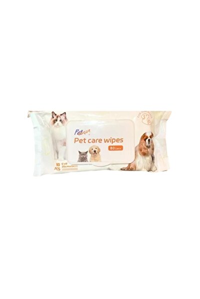 Seven Bird Seven Bird Scented Wet Wipes for Dogs and Cats, 80 pieces