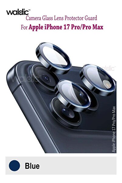 Generic Apple iPhone 17 Pro/Pro Max For Camera Lens Screen Protector - Blue