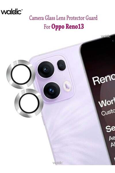 Generic واقي شاشة عدسة الكاميرا لهاتف أوبو رينو 13 - فضي