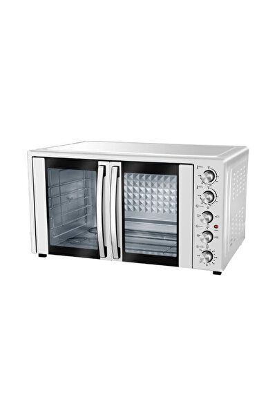 Rebon Electric Oven with Two Doors 150 Liters 2800 Watts - White