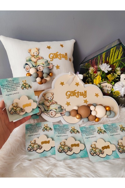 ARMAGAN BEBEK NİKAH ŞEKERİ Bebek Kapı süsü,Takı Yastığı,Magnet