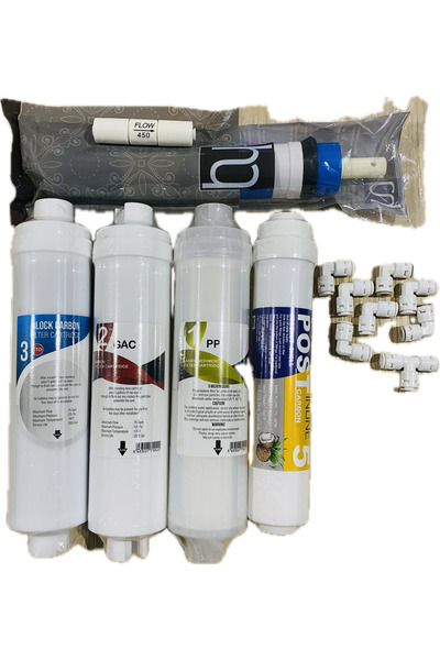 FİLTEK KAPALI kasa Su Arıtma Filtresi Seti-tüm kapalı kasa cihazlara uyumludur