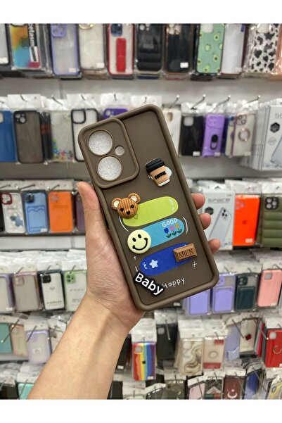 TECNOTREND Tecno Camon 19 / 19 Pro Uyumlu 3D Sevimli Desenli Görünümlü Siliko...