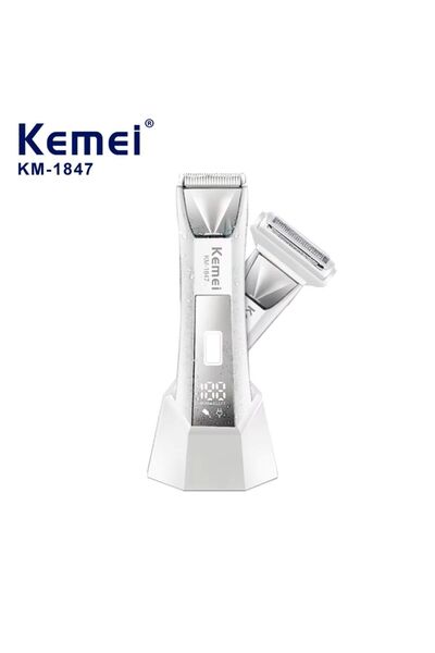 Kemei Professional Hair Trimmers Clippers Usb Rechargeable Electric Trimmer
