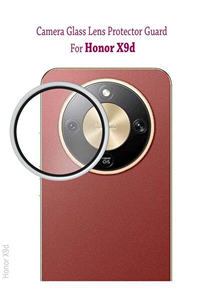 Generic Honor X9d Ring For Camera Lens Screen Protector - Silver