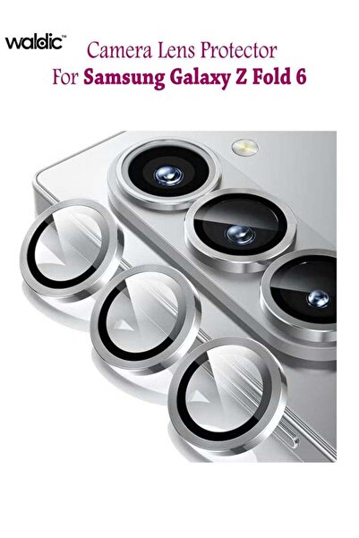 Generic Samsung Galaxy Z Fold 6 For Camera Lens Screen Protector - Silver