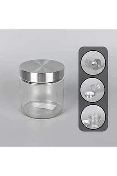 Generic Glass Storage Jar with Airtight Lid