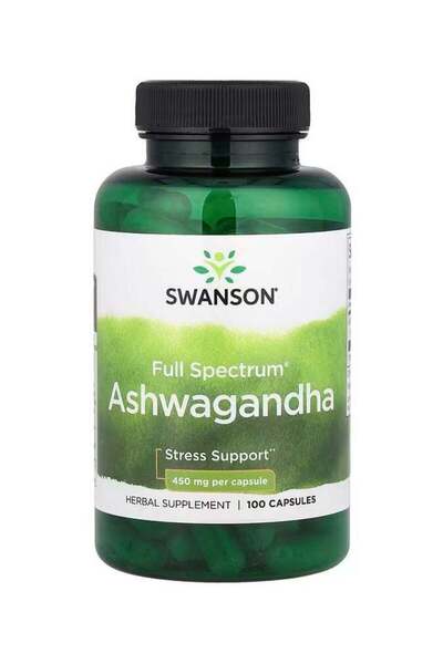 SWANSON Ashwagandha 450 mg 100 Capsules