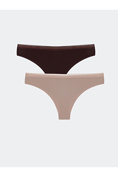 LC Waikiki Laser Cut Brazilian Panties 2-Pack