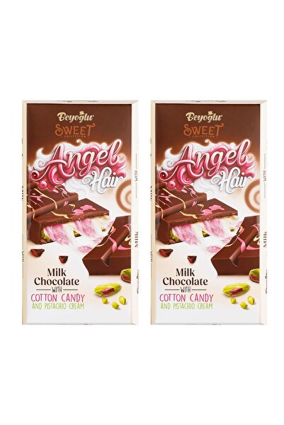 Beyoğlu Angel Hair Pişmaniye Ve Antep Fıstık Dolgulu Sütlü Çikolata 170 Gr. x...