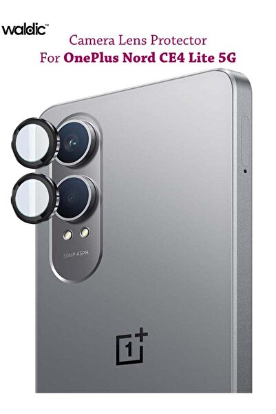 Generic واقي شاشة وعدسة كاميرا هاتف OnePlus Nord CE4 Lite - أسود