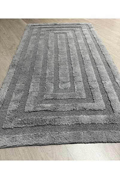 Çelsa Home % 100 Pamuk Tufting Su Emici Yumuşak Dokulu Makinede Yıkanabilir M...