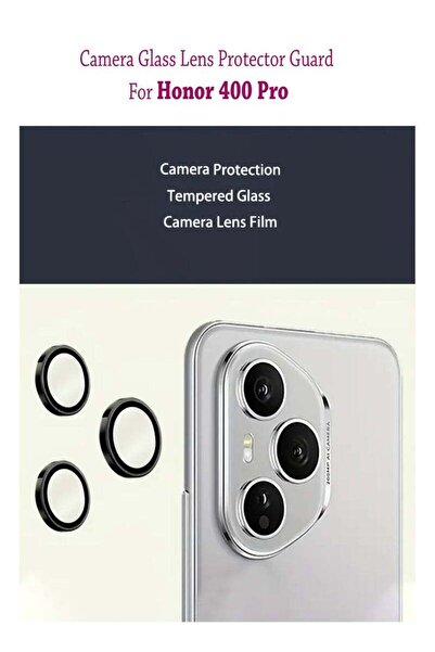 Generic واقي شاشة وعدسة كاميرا هاتف Honor 400 Pro 5G، مصنوع من الزجاج المقوى ...